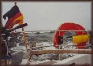 Midget '26 bei achterlichem Wind Bft 7 von Den Helder nach Vlieland